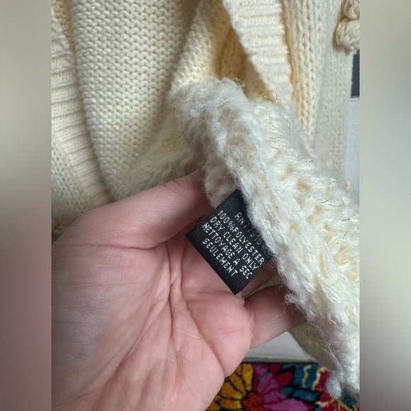 Anthropologie The Susannah 3D Flower Cardigan Sweater - Picture 7 of 8